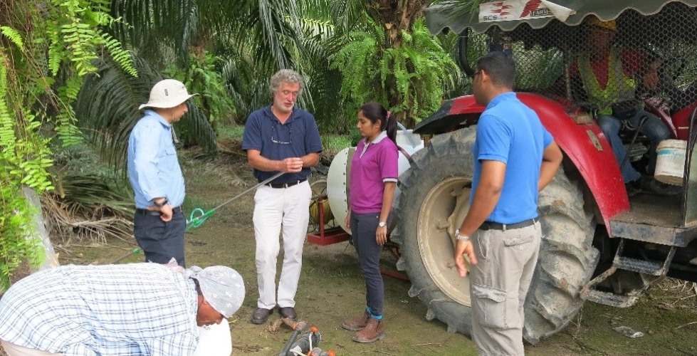 Preparations for applications in Malaysian Oil Palm